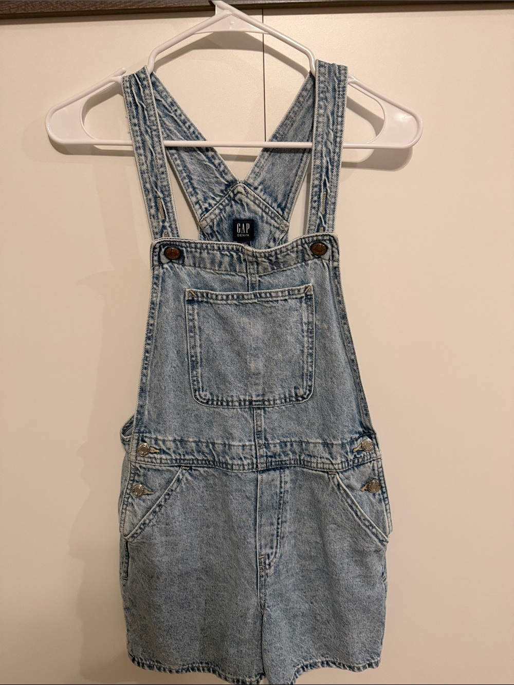 Gap kids Jean shortalls